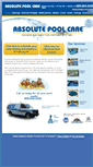 Mobile Screenshot of absolutepoolcarenj.com